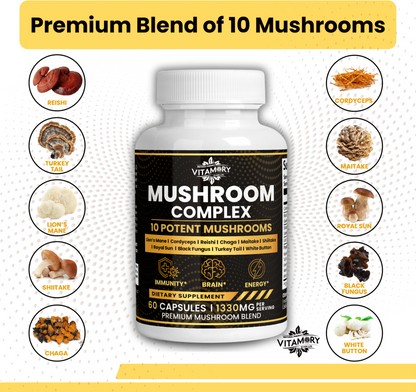 Mushroom Complex 10 X